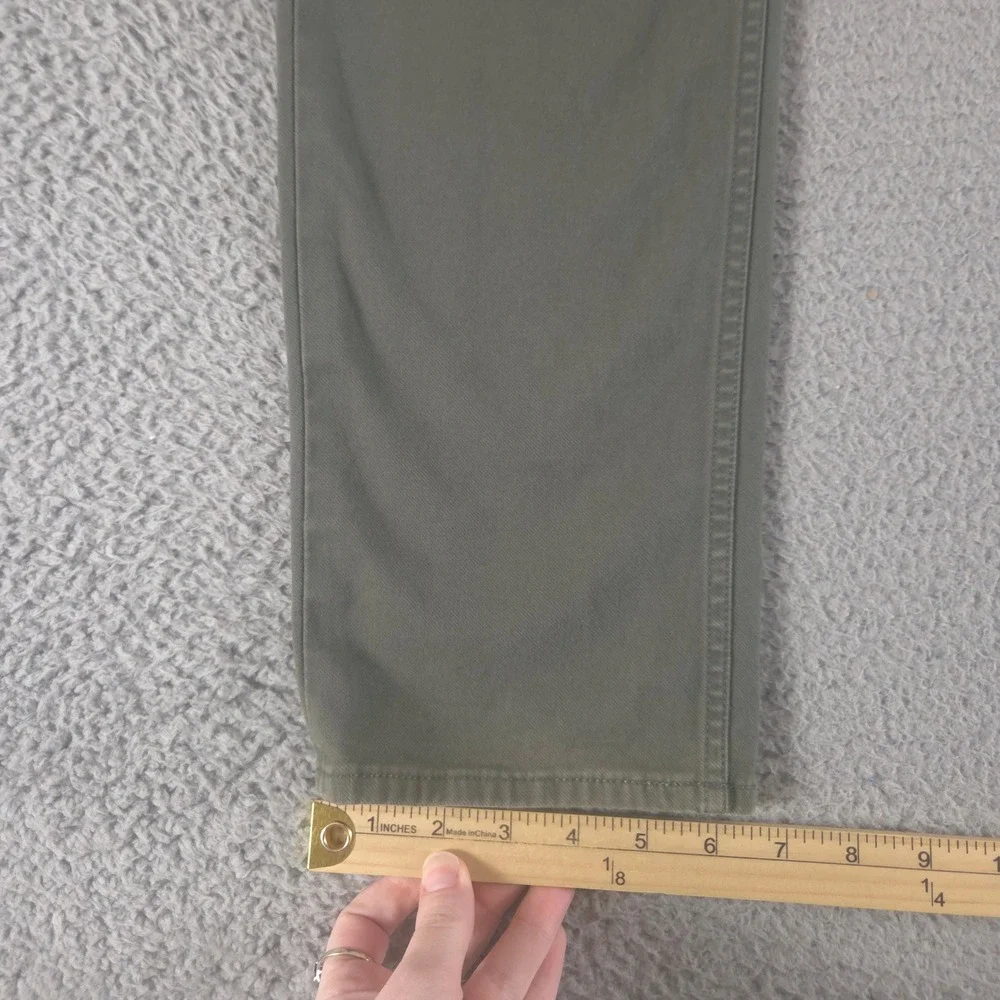 Banana Republic Pants Mens 32x34 Green Slim Traveler Cotton Modal Stretch Chino